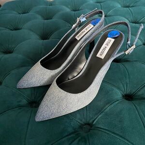 Steve Madden denim heels